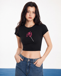 Black My Blue Baby Tee