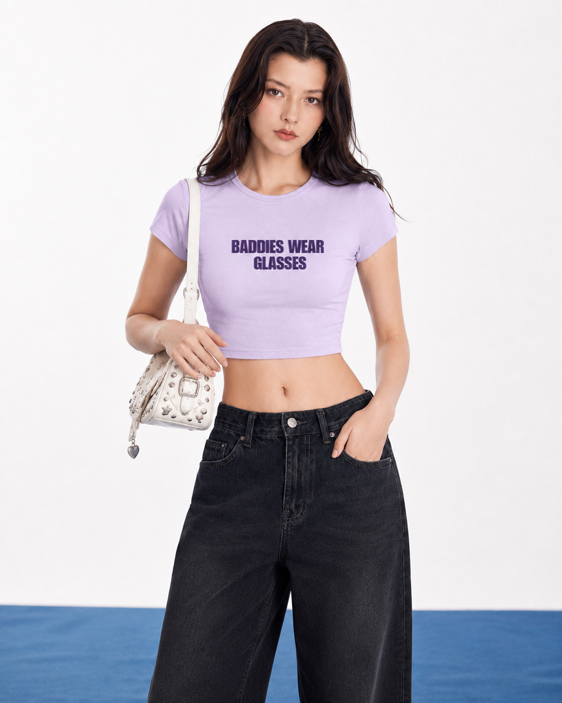 Purple Baby Tee
