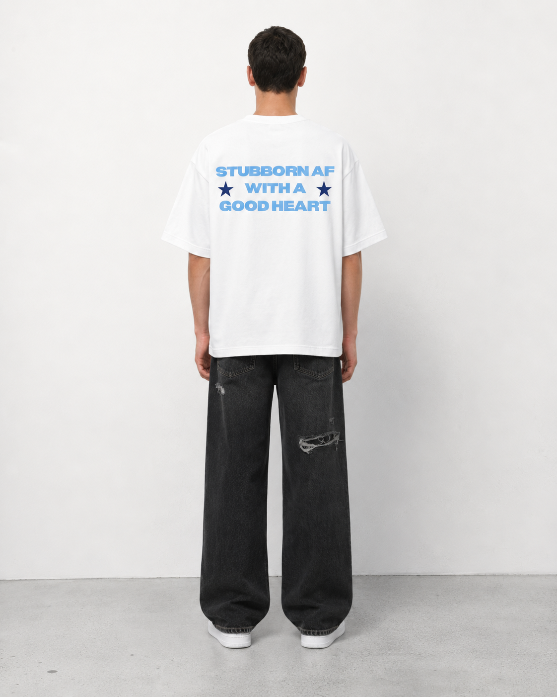 Stubborn Oversized Classic T-Shirt