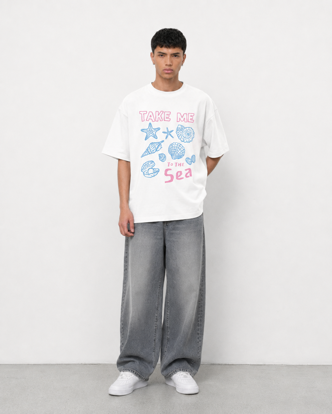 Sea Oversized Classic T-Shirt