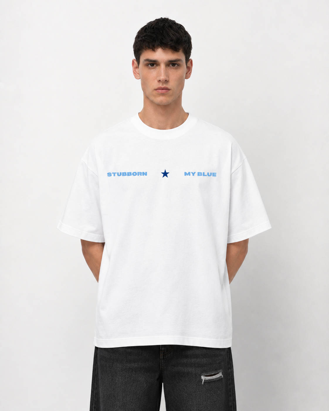 Stubborn Oversized Classic T-Shirt