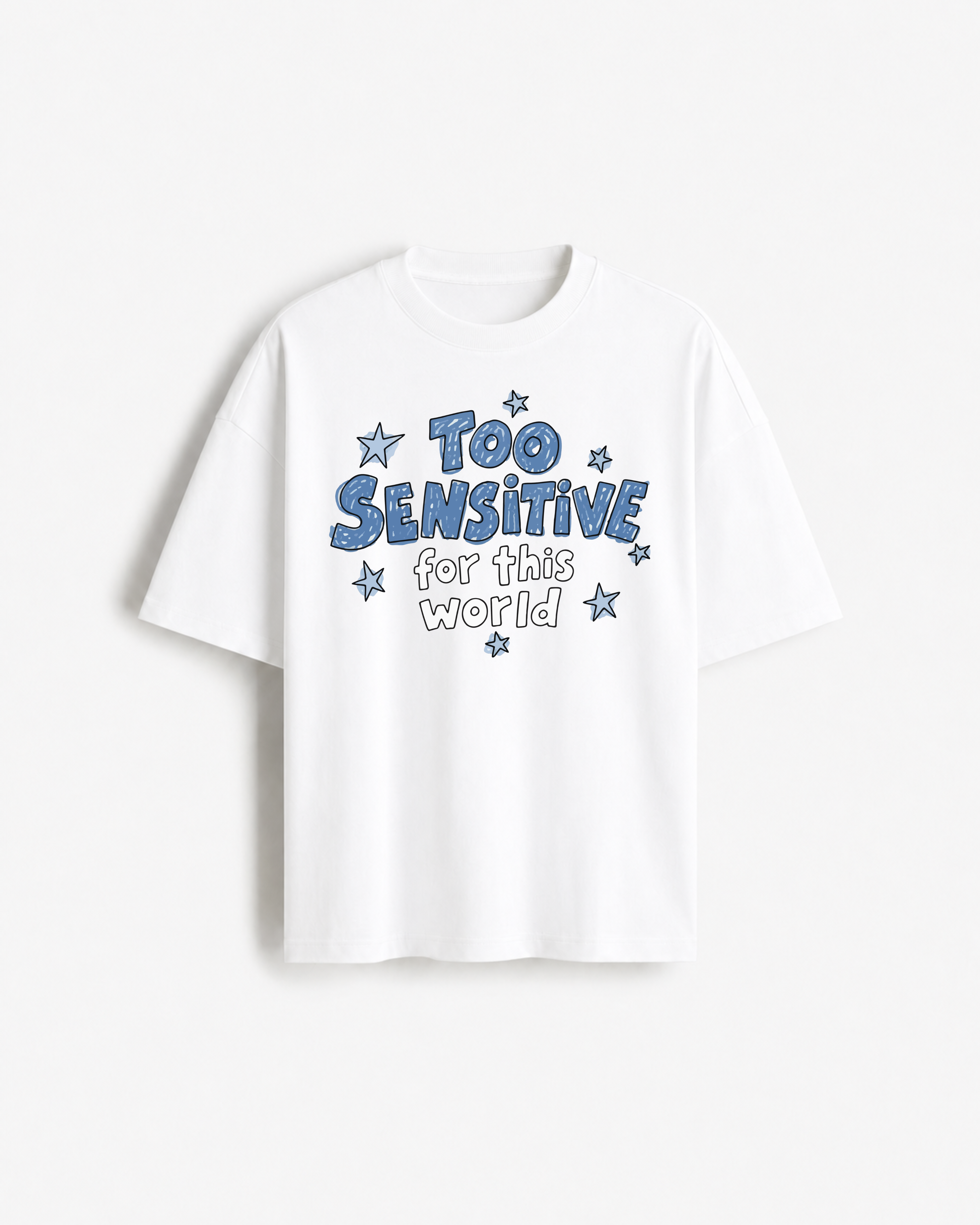 White Oversized T shirt