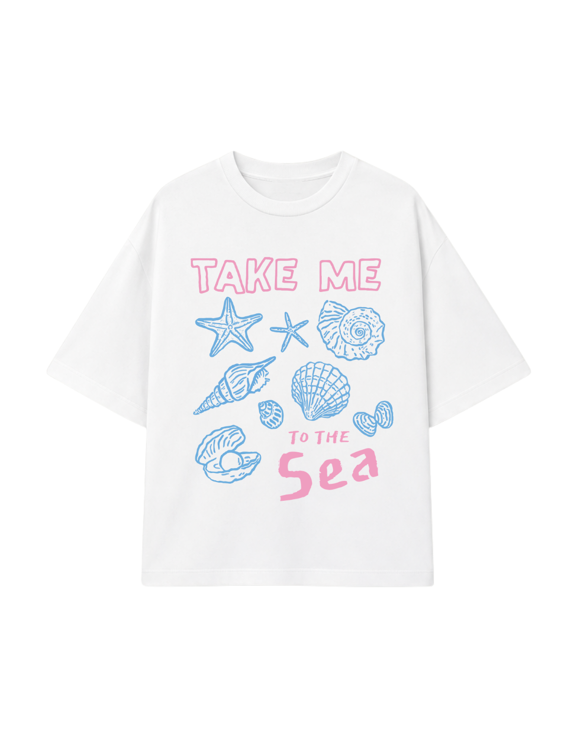 Sea Oversized Classic T-Shirt